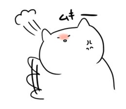 live freely rabbit and cat2. sticker #9921409