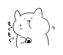 live freely rabbit and cat2. sticker #9921412