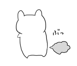 live freely rabbit and cat2. sticker #9921421