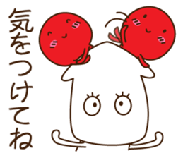 Good friend Sticker of squid and octopus sticker #9921781