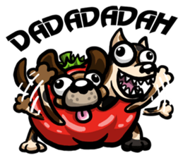 Tomadog the Tomato Dog (ID) sticker #9922006