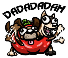 Tomadog the Tomato Dog (ID) sticker #9922006