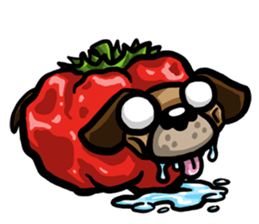 Tomadog the Tomato Dog (ID) sticker #9922008