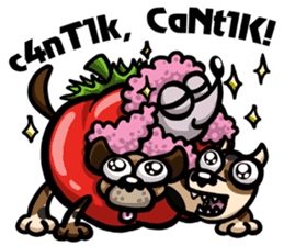 Tomadog the Tomato Dog (ID) sticker #9922010