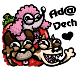 Tomadog the Tomato Dog (ID) sticker #9922012