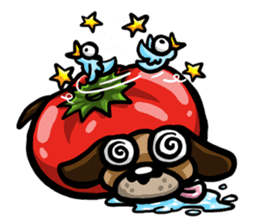 Tomadog the Tomato Dog (ID) sticker #9922014