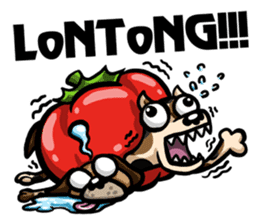 Tomadog the Tomato Dog (ID) sticker #9922019