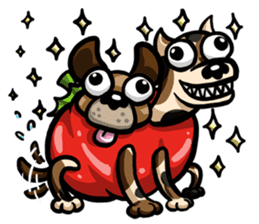 Tomadog the Tomato Dog (ID) sticker #9922020