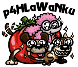 Tomadog the Tomato Dog (ID) sticker #9922026