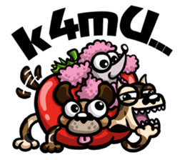 Tomadog the Tomato Dog (ID) sticker #9922029