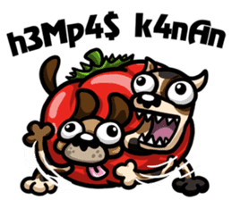Tomadog the Tomato Dog (ID) sticker #9922031