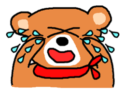 Bear nhochan sticker sticker #9922179