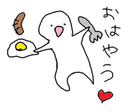 dog and human sticker #9922752