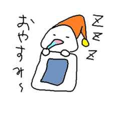 dog and human sticker #9922760