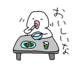 dog and human sticker #9922761