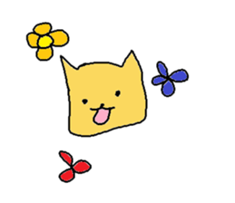 dog and human sticker #9922777