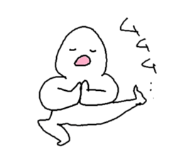 dog and human sticker #9922778