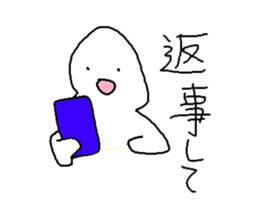 dog and human sticker #9922785