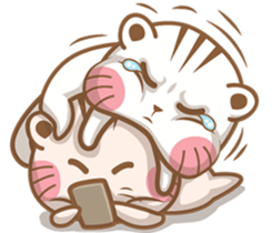 Cute Enjoy Little Cat sticker #9924275