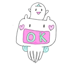 Cuttlefish with spook 2nd season sticker #9924838