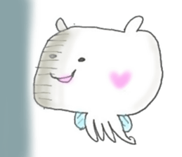 Cuttlefish with spook 2nd season sticker #9924841