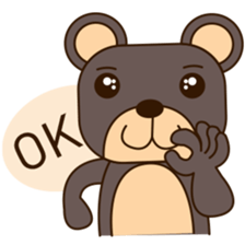 Oh! bear sticker #9924929