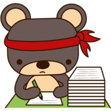 Oh! bear sticker #9924946