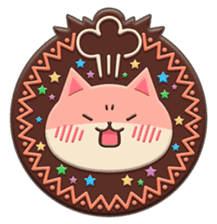 CHOCOLATE CAT sticker #9925677