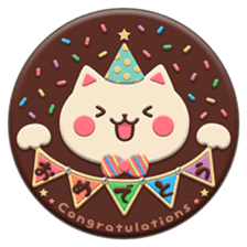 CHOCOLATE CAT sticker #9925680