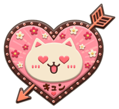 CHOCOLATE CAT sticker #9925683