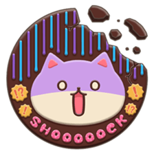 CHOCOLATE CAT sticker #9925684