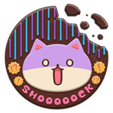 CHOCOLATE CAT sticker #9925684
