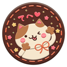 CHOCOLATE CAT sticker #9925690