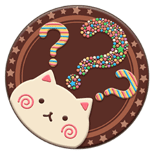 CHOCOLATE CAT sticker #9925692