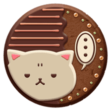CHOCOLATE CAT sticker #9925699