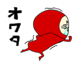 Red Devil-san (Early days) sticker #9925892