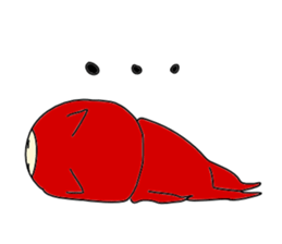 Red Devil-san (Early days) sticker #9925908