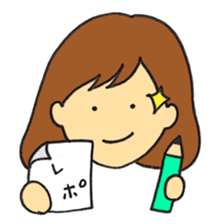 sticker for the girl whom an idol loves sticker #9926269