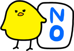 Chicks sticker of invective Kansai valve sticker #9926531