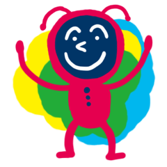 Pretty sticker of 'fine ant'