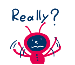 Pretty sticker of 'fine ant' sticker #9927155