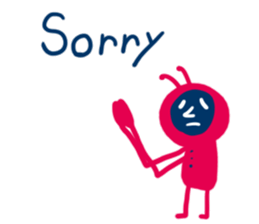 Pretty sticker of 'fine ant' sticker #9927175