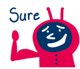 Pretty sticker of 'fine ant' sticker #9927185