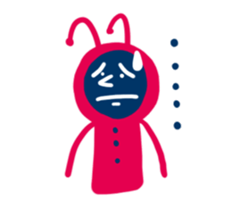 Pretty sticker of 'fine ant' sticker #9927187