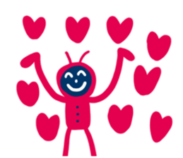 Pretty sticker of 'fine ant' sticker #9927191