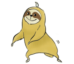 NAMAKEMONO a sloth sticker #9927474
