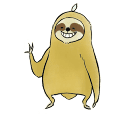 NAMAKEMONO a sloth sticker #9927475