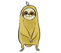 NAMAKEMONO a sloth sticker #9927477