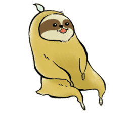 NAMAKEMONO a sloth sticker #9927483