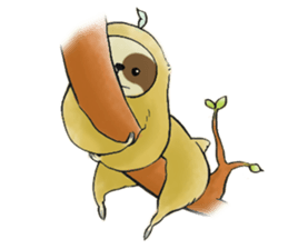 NAMAKEMONO a sloth sticker #9927486